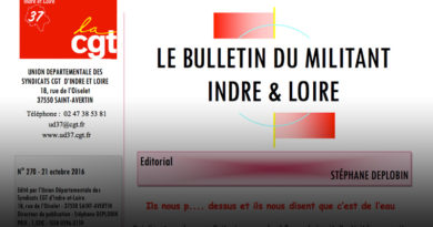 bBulletin du militant UD CGT 37