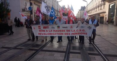 manifestation retraités UD CGT 37