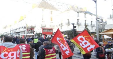 manifestation Tours 14 décembre 2018