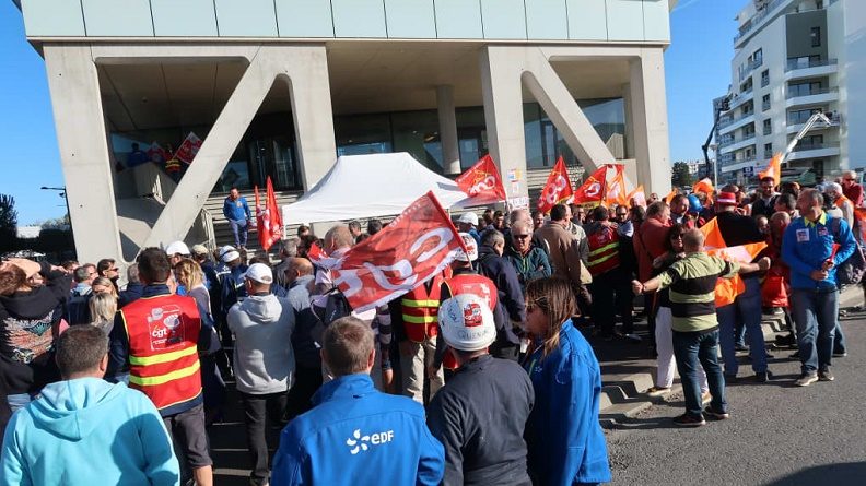 action contre le projet Hercule CGT 3