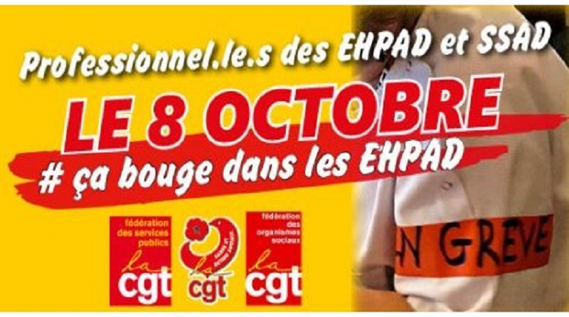 action Ehpad ud cgt 37 8 octobre 2019