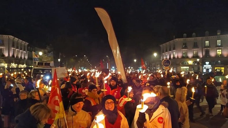 manifestation Tours 23 janvier 2020