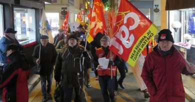 manifestation Amboise 23 janvier 2020