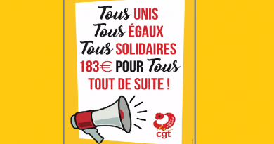 action 3 décembre à salaire égal travail égal USD CGT 37