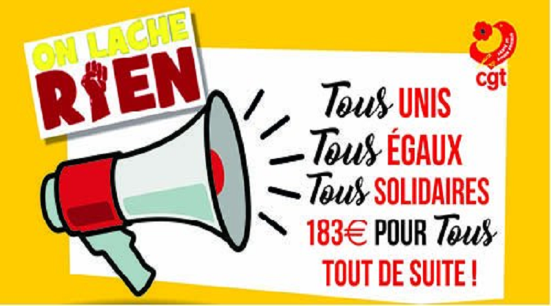 les oubliés du ségur UD CGT 37 action du 15 décembre 2020