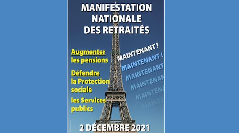 USR CGT 37 Manifestation du 2 décembre à Paris