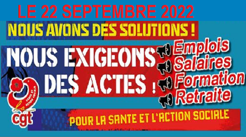 Action du 22 septembren2022 USD CGT 37