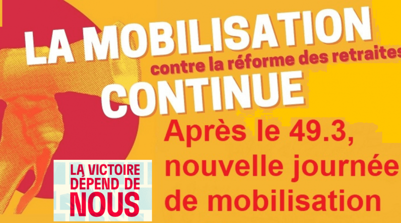 action du 6 avril 2023 UD CGT 37