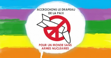 rassemblement contre les ares nucléaires UD CGT 37 26 septembre 2023