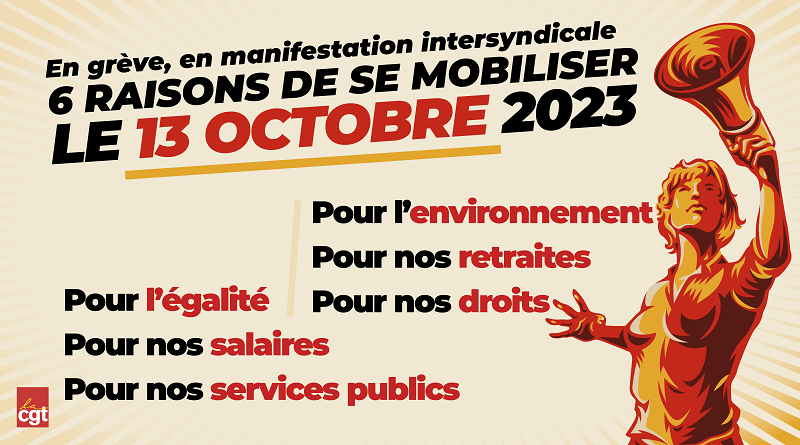 action du 13 octobre 203 UD CGT 37