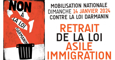 Communiqué action 14 janvier 2024 loi immigration UD CGT 3