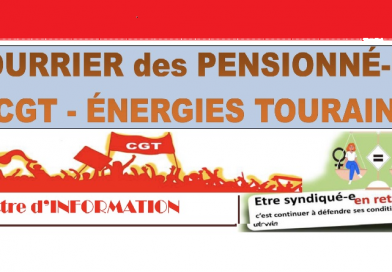 lettre info n°1 pensionnés Energies Touraine UD CGT 37