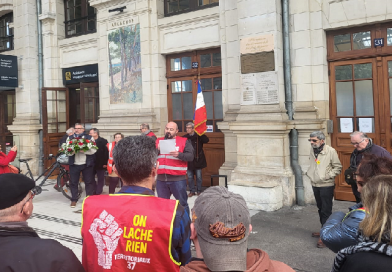 déclaration CGT commémoatin Pierre Semard UD CGT 37