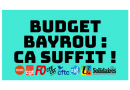 Budget : les sacrifices pour le monde du travail ça suffit !
