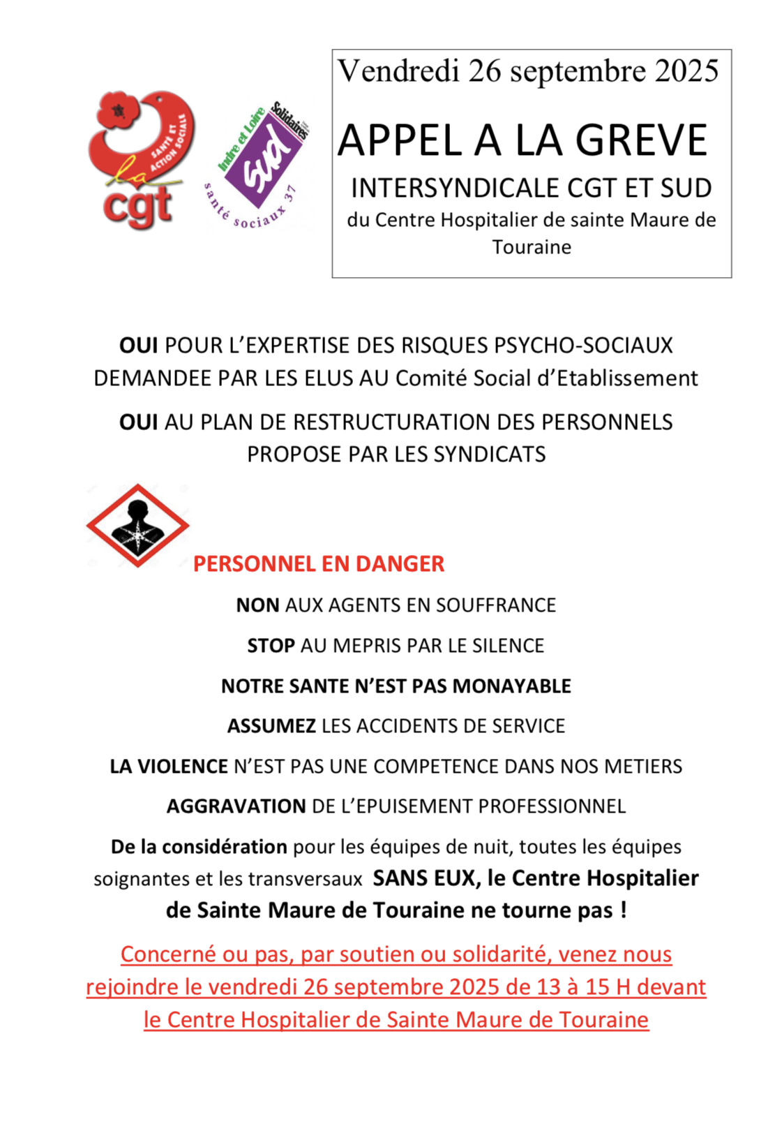 action CH Ste Maure UD CGT 37