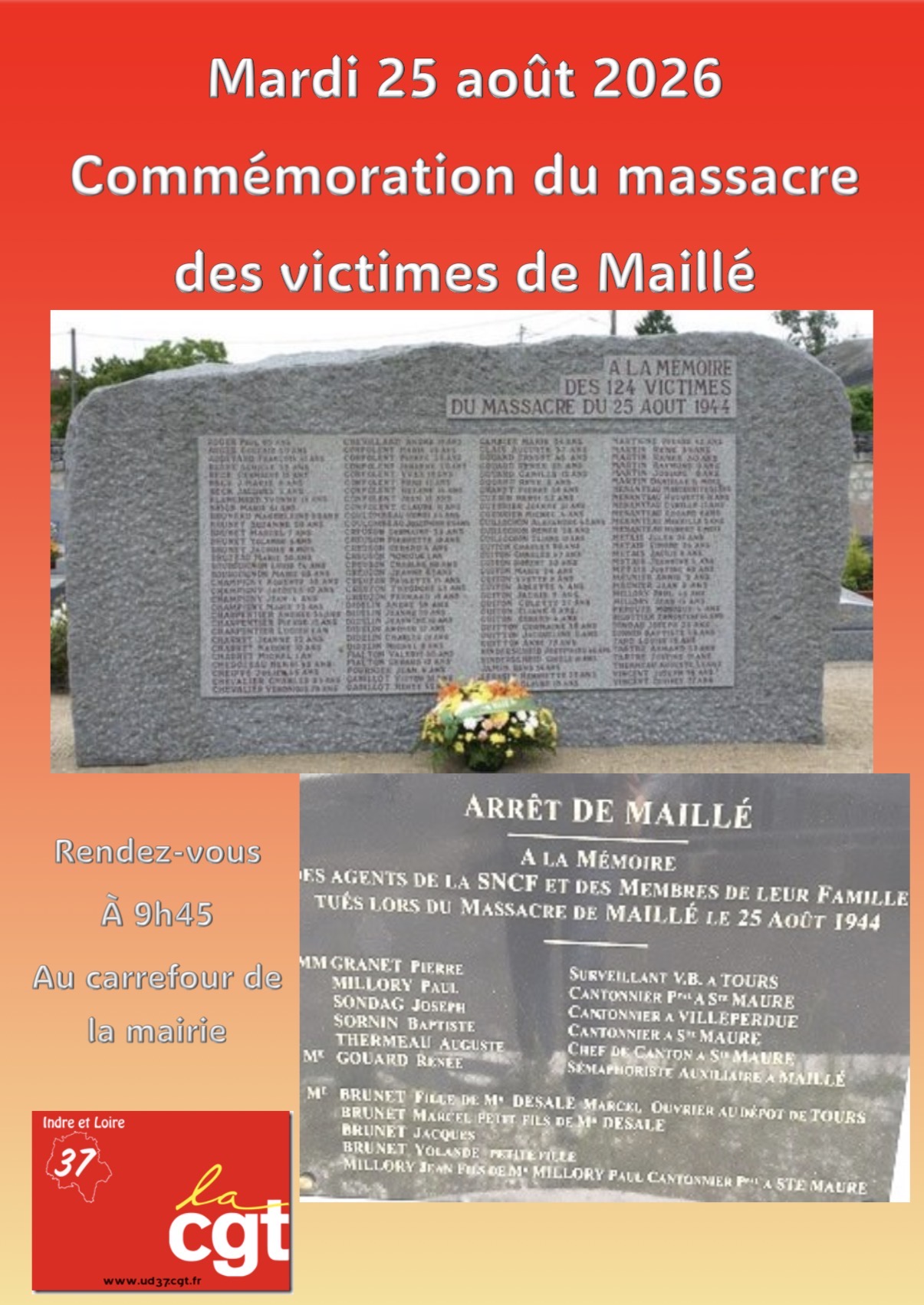 commémoration Maillé 2026