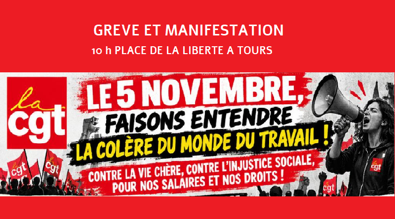 action du 5 novembre 2026 UD CGT 37